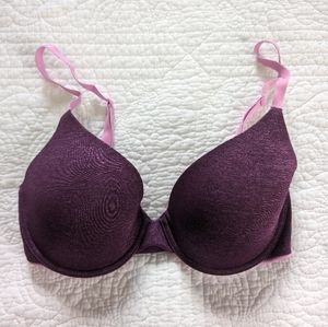 Victoria's Secret Uplift Semi Demi adjustable strap bra